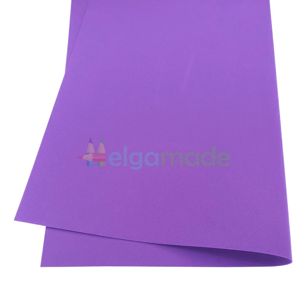 Фоаміран ФІОЛЕТОВИЙ, 48x48 см, 1.2 мм, Європа, фото 1