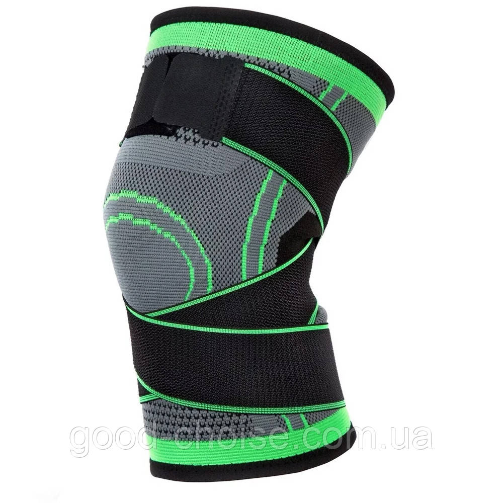 Бандаж колінного суглоба Knee bands, розмір L / Еластичний ортопедичний наколінник / Фіксатор для коліна, фото 1