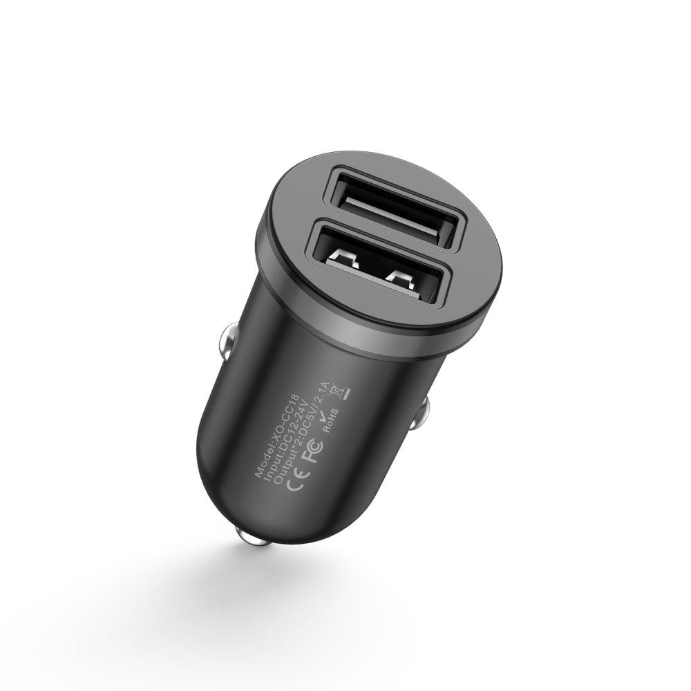 Автозарядний пристрій XO-CC18 Dual USB