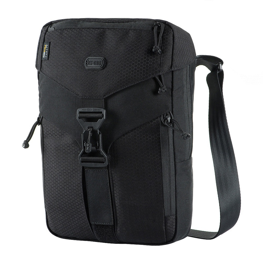 Сумка з автоматичним замком FidLock на магніті M-Tac Magnet XL Elite Hex Black 10144002