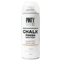 Краска в аэрозоле Chalk-finish, 400 мл., на водной основе, белая, Chalk-finish, (NV100788)