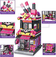 Конструктор Keeppley C0103 City Corner-Trendy Cosmetics Store  Магазин трендової косметики348 дет
