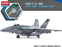 F/A-18E Super Hornet VFA-195 "Chippy Ho". Збірна модель літака у масштабі 1/72. ACADEMY 12565, фото 4