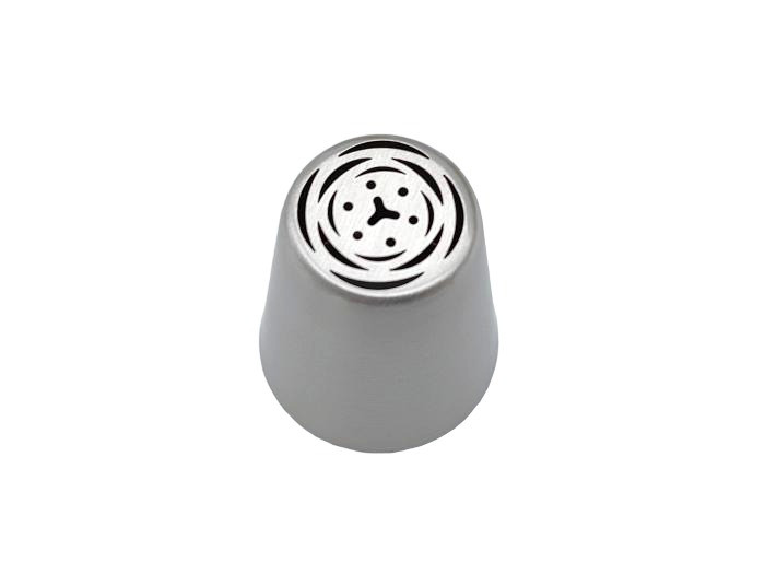 Насадка кондитерська для крему та прикрашання тортів Тюльпан великий малайзійський №75 D 3,8 / 2,5 cm H 4,2 cm