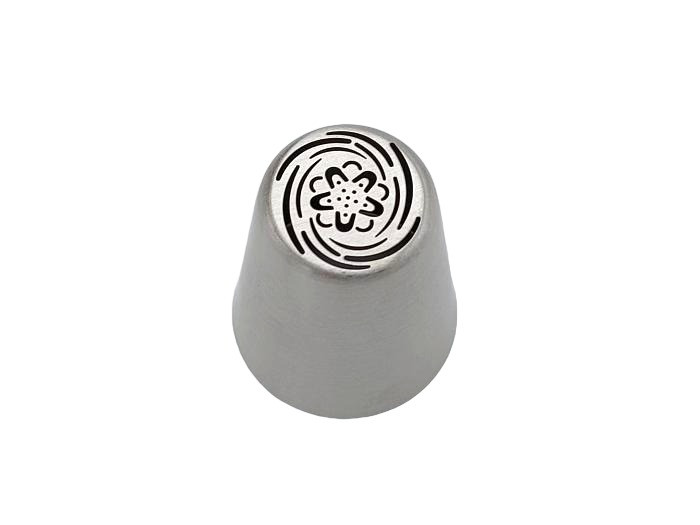 Насадка кондитерська для крему та прикрашання тортів велика малайзійська №BN081 D 3,8/2,5 cm H 4,2 cm