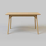 Стіл кухонний обідній Floki 140 х 80 дуб натуральний дуб, фото 8