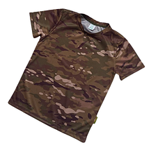 Футболка дитяча ARMY KIDS камуфляж Мультикам Air Touch, фото 4