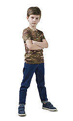 Футболка дитяча ARMY KIDS камуфляж Мультикам Air Touch