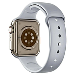 Розумний смарт-годинник XO M8 Mini Ultra 44 mm Smart Watch наручний смарт-годинник із функцією приймання дзвінків сірий, фото 3