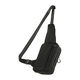 Сумка для скрытого ношения оружия M-Tac Sling Pistol Bag Elite Hex Multicam Black/Black 10175208, фото 2