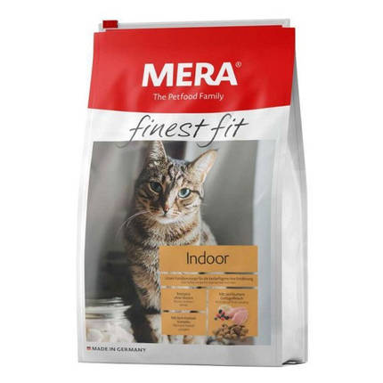 Mera Finest Fit Indoor Корм для квартирних кішок з м'ясом птиці та лісовими ягодами без утримання пшениці 10кг, фото 1