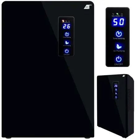 Осушувач повітря Caruzzo DM-BLACK-700 Чорний, фото 1