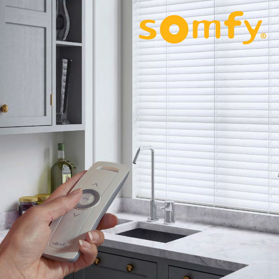 Комплект автоматики Somfy для дерев'яних жалюзі 25 мм