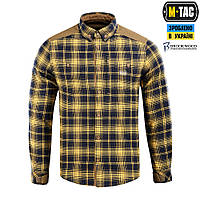 M-TAC Сорочка Redneck Shirt Темно-синий/Желтый, Сорочка тактическая на кожен день синьо-жовта
