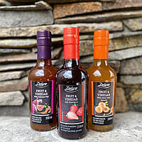 Оцет фруктовий "Deluxe" Fruit&Vinegar With Delicious Figs/Strawberry/Sweet Juicy Apricots 250ml (мікс)