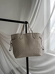 Жіноча сумка Луї Віттон біла Louis Vuitton White натуральна шкіра