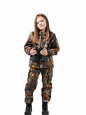 Костюм дитячий ARMY KIDS Скаут Soft-Shell теплий камуфляж Дубок, фото 4