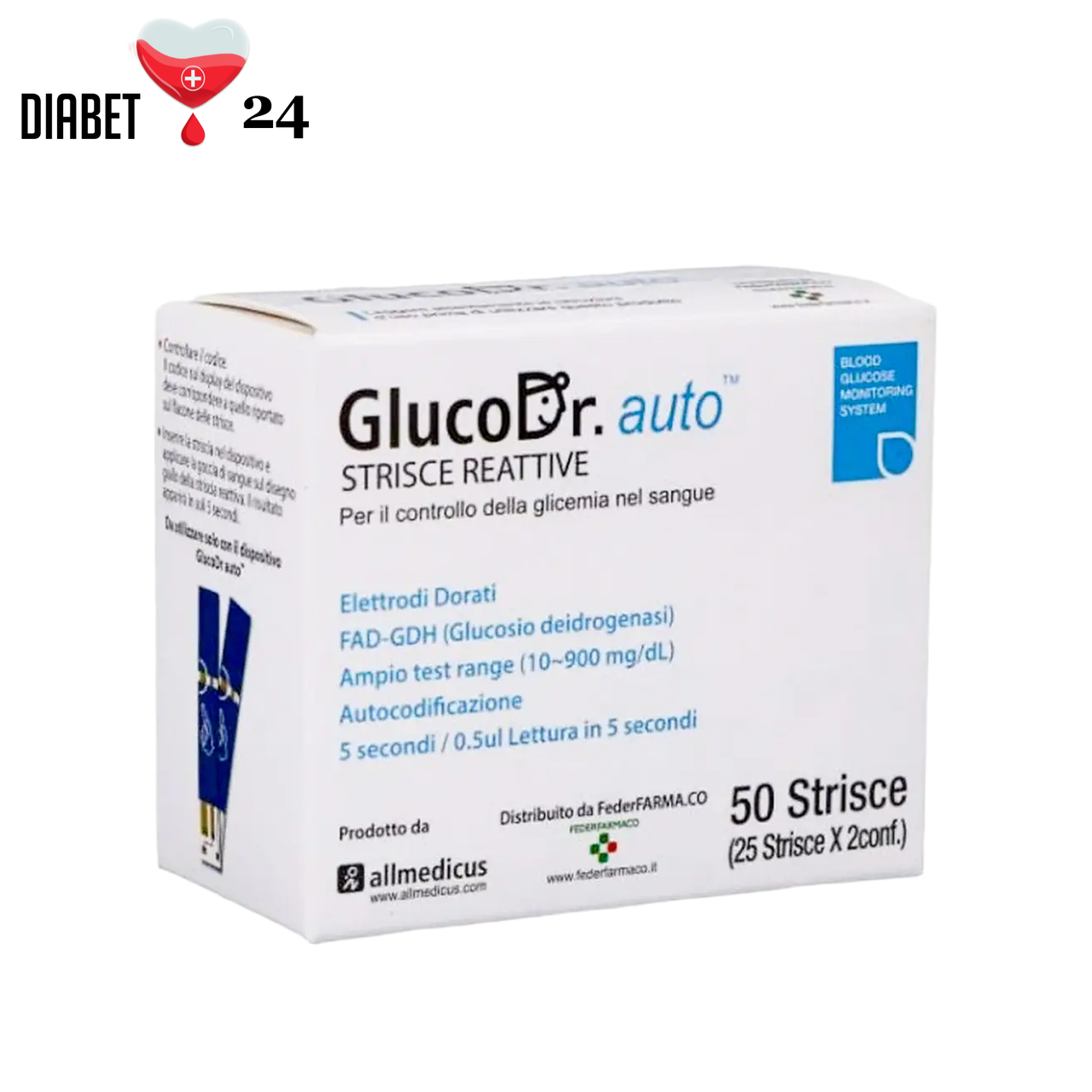 Тест-смужки GlucoDr auto 50 шт.