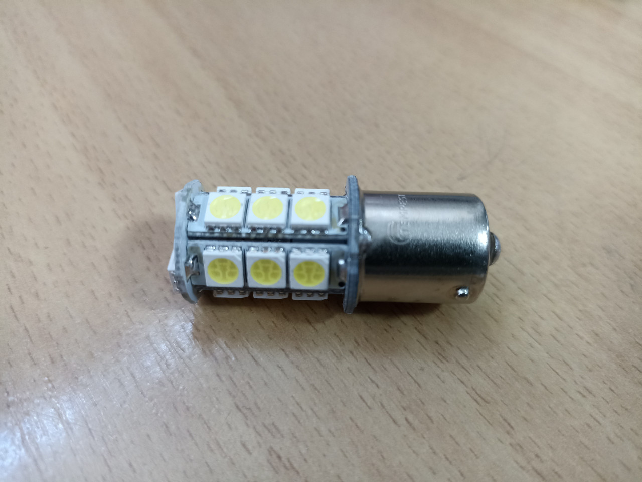 Лампа LED показників поворотів і стоп-сигналів 12V біла 2 шт.