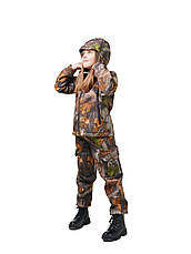 Костюм дитячий ARMY KIDS Скаут Soft-Shell теплий камуфляж Дубок, фото 5