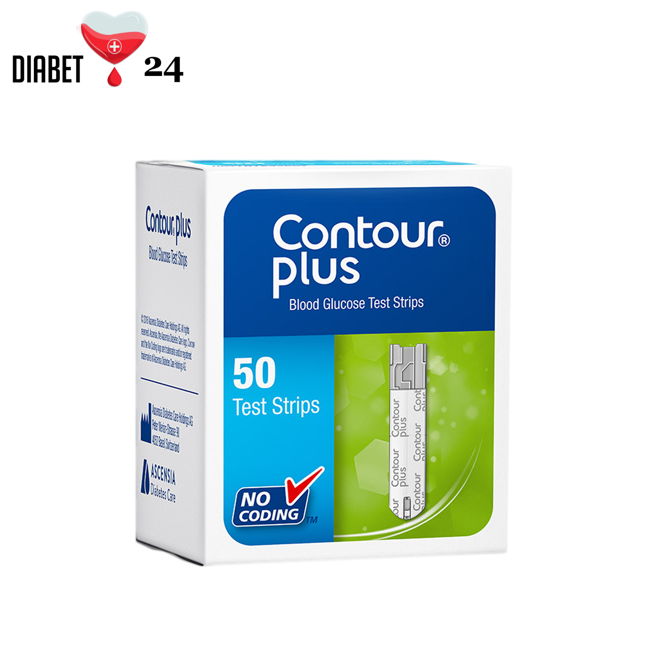 Тест-смужки Контур Плюс (Contour Plus) 50 шт