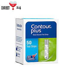 Тест-смужки Контур Плюс (Contour Plus) 50 шт