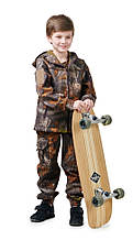Костюм дитячий ARMY KIDS Скаут Soft-Shell теплий камуфляж Дубок, фото 3