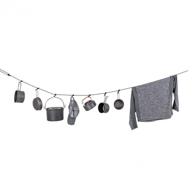 Шнур хозяйственный Naturehike Rope Camping 4 м NH19PJ040 dark grey - фото 3 - id-p1837494819