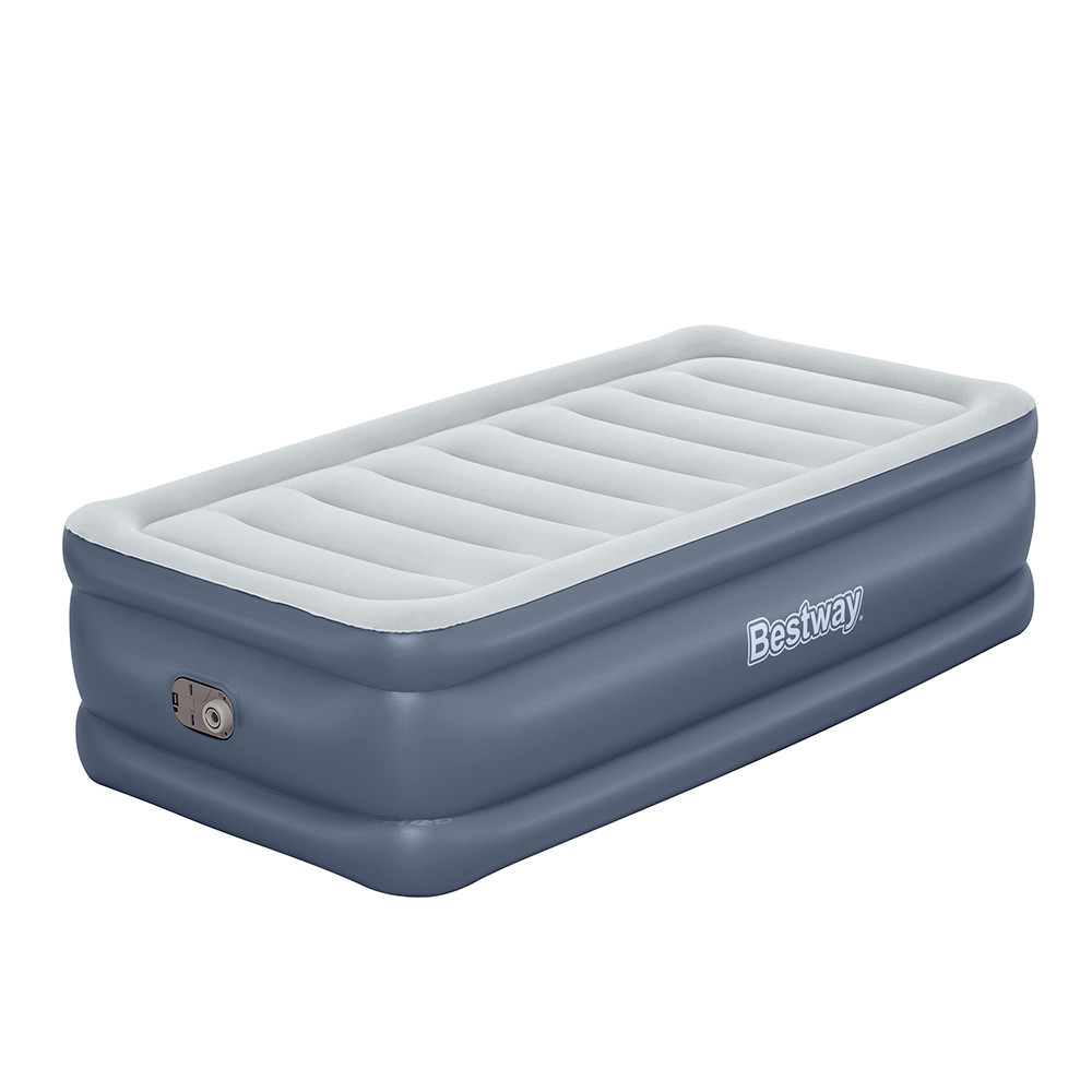 Надувне ліжко із вбудованим електронасосом Bestway Twin (191-97-51 см.) BW 6713G