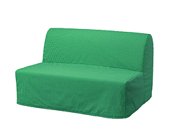 LYCKSELE LÖVÅS 2-місний диван-ліжко Vansbro яскраво-зелений 393.871.28