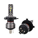 LED H4 H/L 5000K 4800Lm type 32 LED Лампа основного світла, фото 2