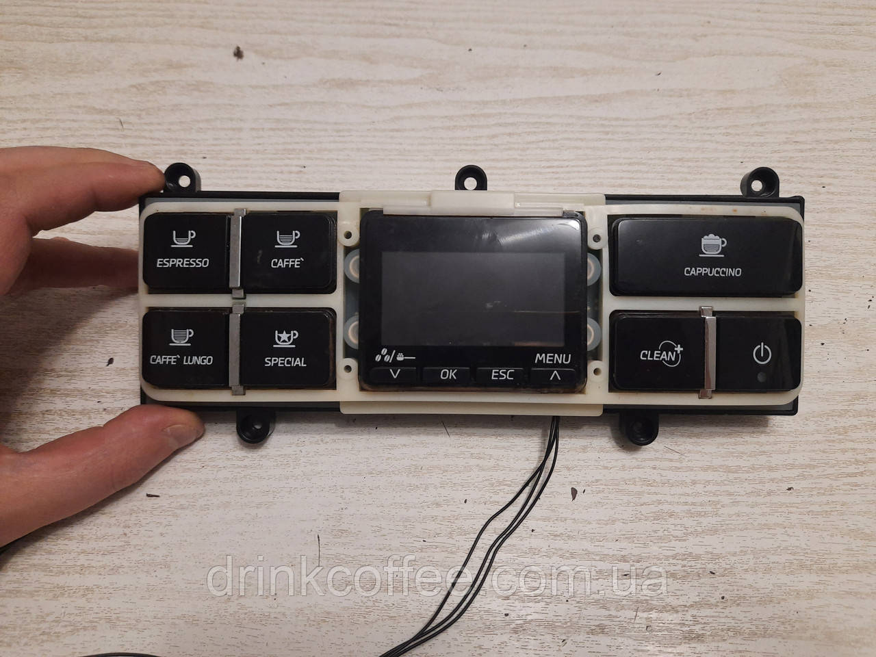 Блок керування з дисплеєм в зборі для кавоварки Philips Saeco Exprelia HD8856 б/у_ 11022396/10