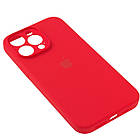 Чохол Silicone Full Camera для Apple iPhone 14 Pro Max Red, фото 3