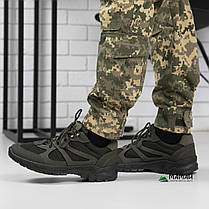 Тактичні чоловічі кросівки хакі Cordura на літо сітка, фото 5