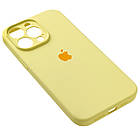 Чохол Silicone Full Camera для Apple iPhone 14 Pro Max Mellow yellow, фото 3