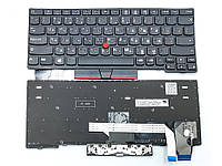 Клавиатура для Lenovo ThinkPad X280 (20KF 20KE) A285, X395, X390, X13 Gen 1, L13 gen 2 (RU Black)