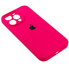 Чохол Silicone Full Camera для Apple iPhone 14 Pro Max Shiny Pink, фото 3