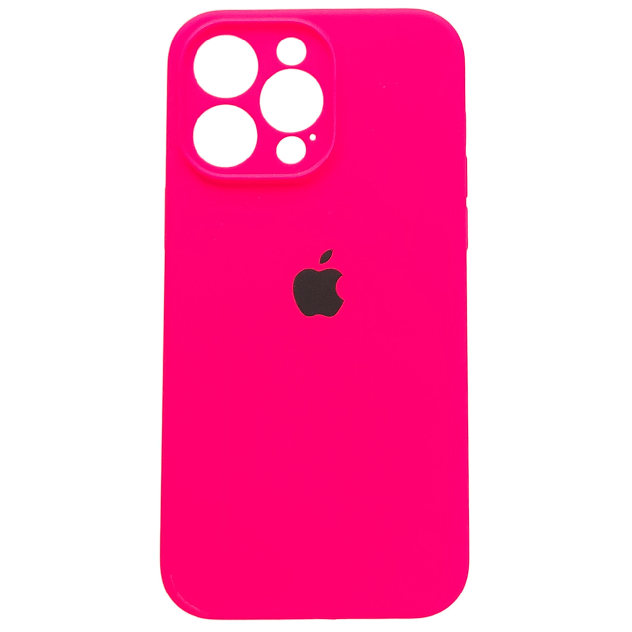 Чохол Silicone Full Camera для Apple iPhone 14 Pro Shiny Pink