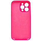 Чохол Silicone Full Camera для Apple iPhone 14 Pro Max Shiny Pink, фото 2