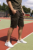 Спортивные стильные мужские шорты Intruder Miami, Летние шорты для прогулок и спорта цвета хаки удобные