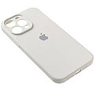 Чохол Silicone Full Camera для Apple iPhone 14 Pro Max White, фото 3
