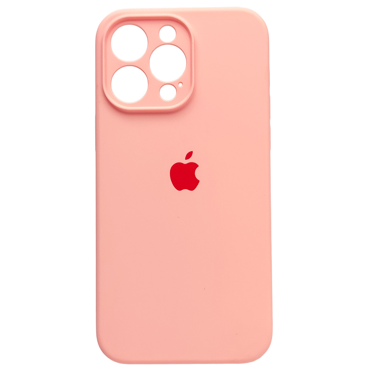Чохол Silicone Full Camera для Apple iPhone 14 Pro Max Grapefruit, фото 1