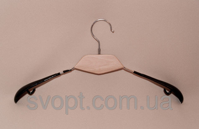 Вішалка з дерев'яною вставкою світла, фото 1