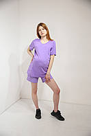 Костюм з шортами для вагітних та годуючих Pregnant Style Willow 44 фіолетовий