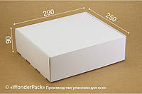 Подарочная коробка Wonderpack Белая для кондитерских изделий картон белый М0065о1