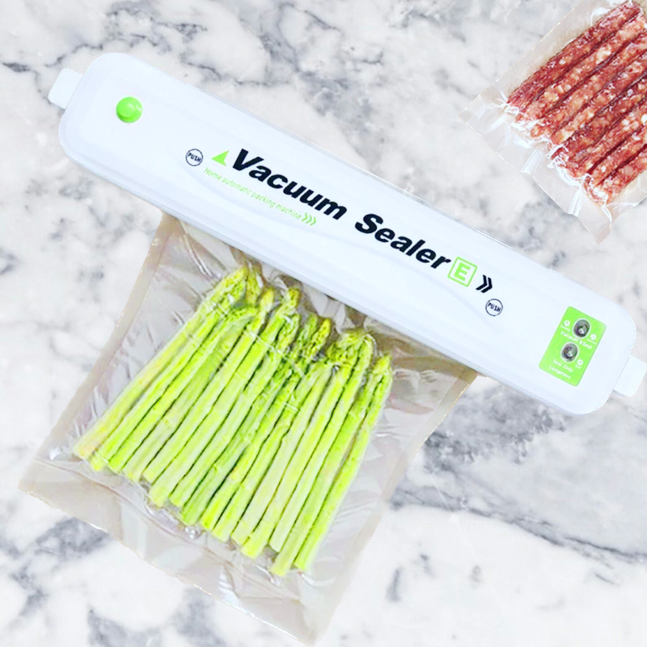 Кухонний вакууматор упаковувач харчових продуктів Vacuum Sealer Вакууматор
