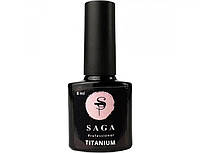 Топ супер глянсовий без липкого шару SAGA Professional Top Titanium 8 мл