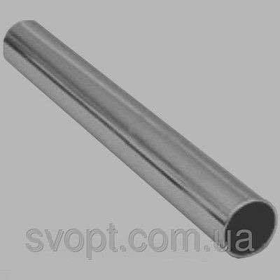 Труба д/бару D=25 L=3000 (1,0 мм) хром, фото 1