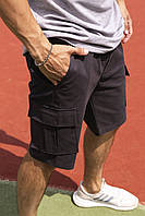 Модные мужские летние серые шорты Intruder Miami, Стильные удобные спортивные шорты для прогулок и спорта M
