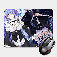 Игровая поверхность Nextprint Рем и Рам Ре:Зеро Жизнь с нуля - Re: Zero 220 х 180 мм (14906)